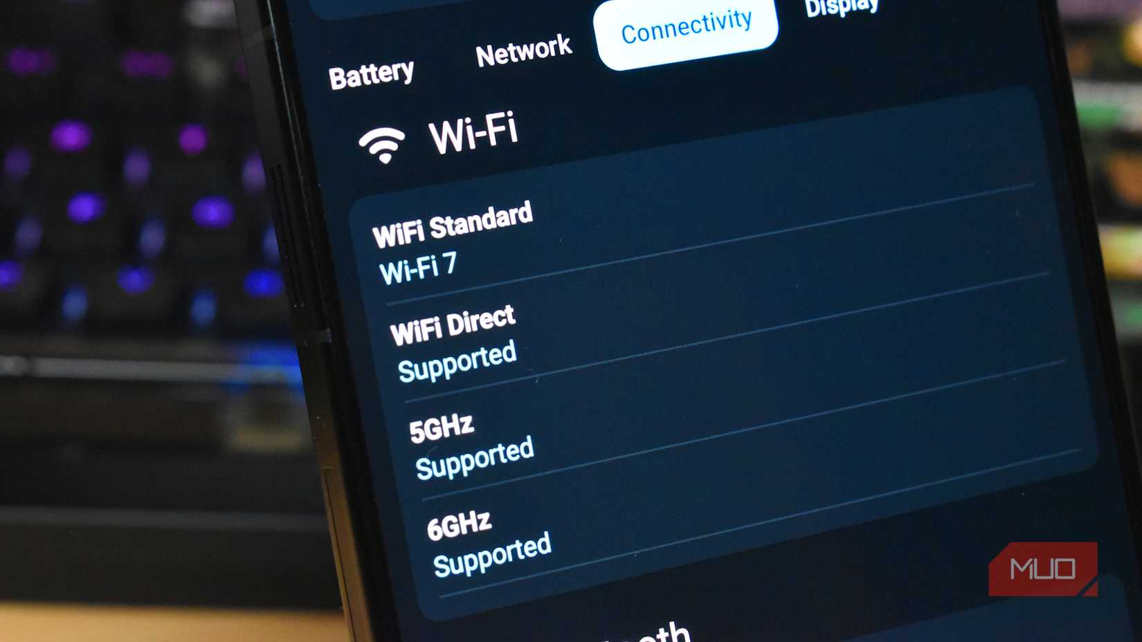 wifi 7 support on android smartphone.