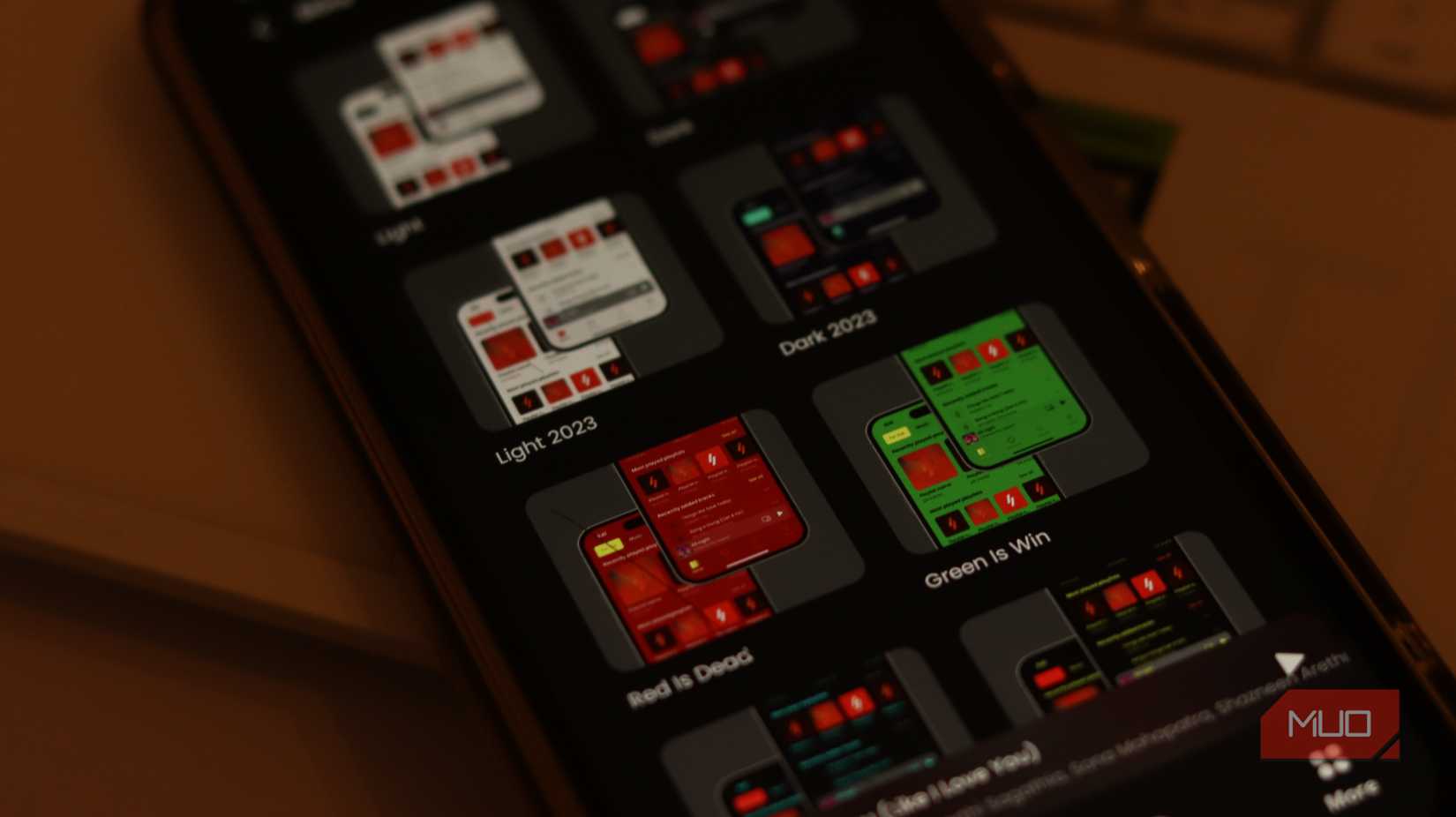 WinAmp themes on Android app.