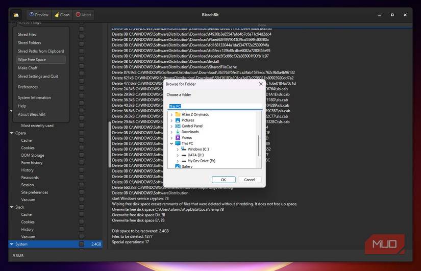 CCleaner feels bloated next to this lightweight open-source cleaner