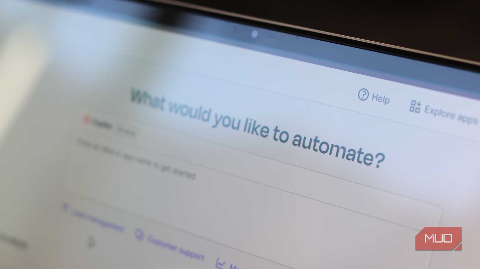 Zapier Copilot chat box.