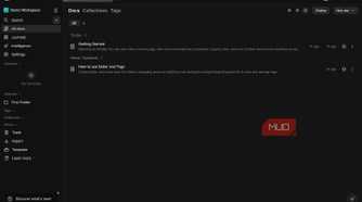 Affine all docs page