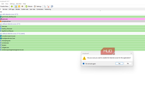 Allow app in the Simplewall Whiltelist.
