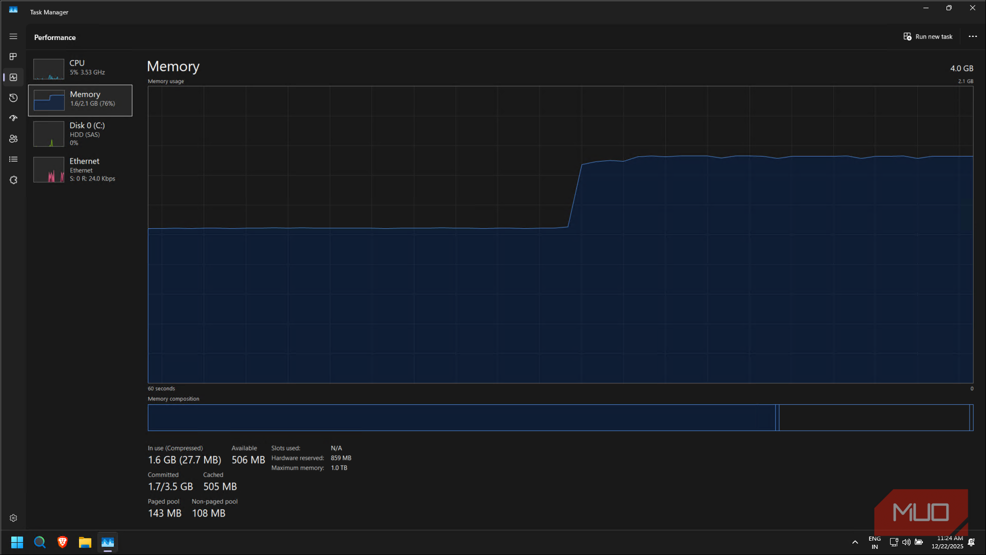 I switched to a lightweight Windows mod, and it's faster than many ...
