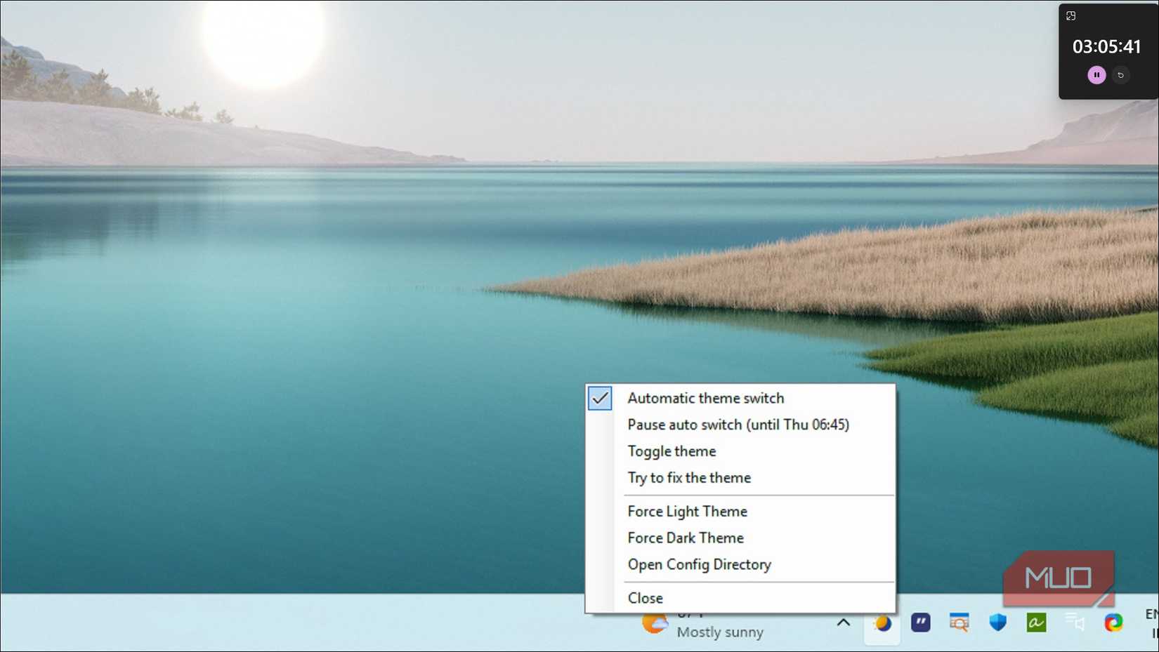 Autodark mode in Windows 11