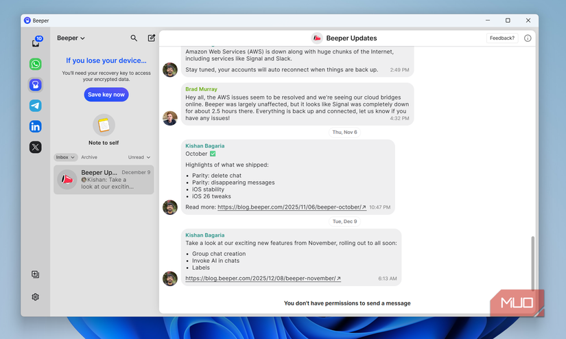 Bepper Now I replaced WhatsApp, Telegram, and Messenger with this one app