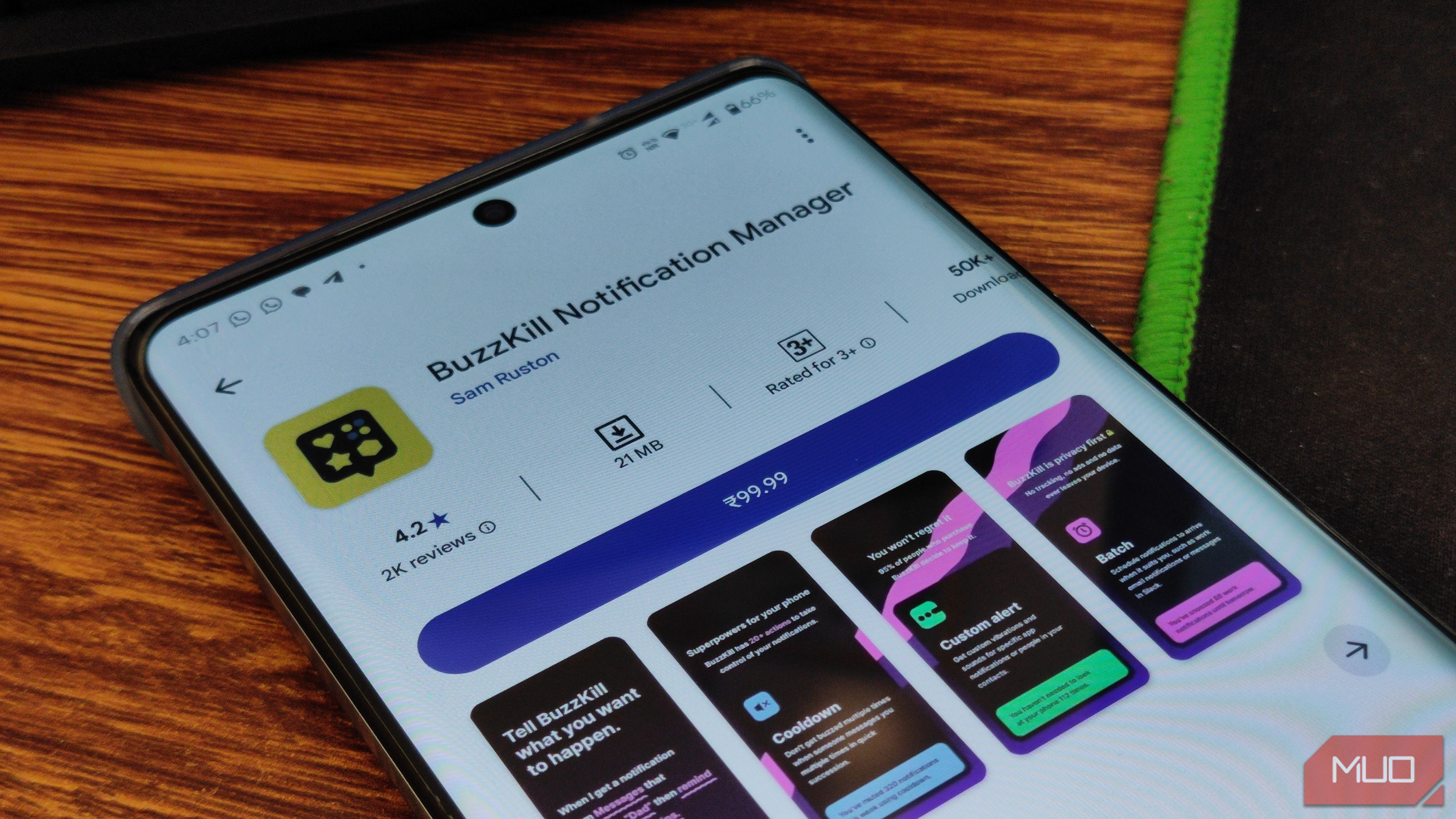 Buzzkill app in Playstore with prizing.