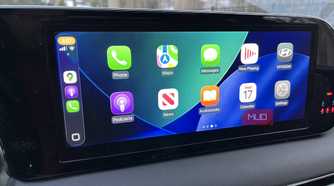 Apps being shown on an Apple Carplay screen