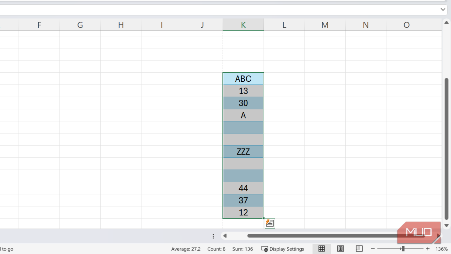 The status bar at the bottom of Excel is more powerful than people think