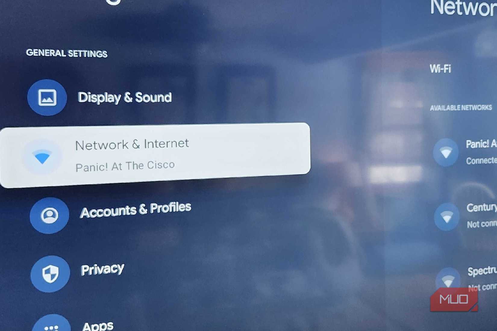 Connections on Smart TV