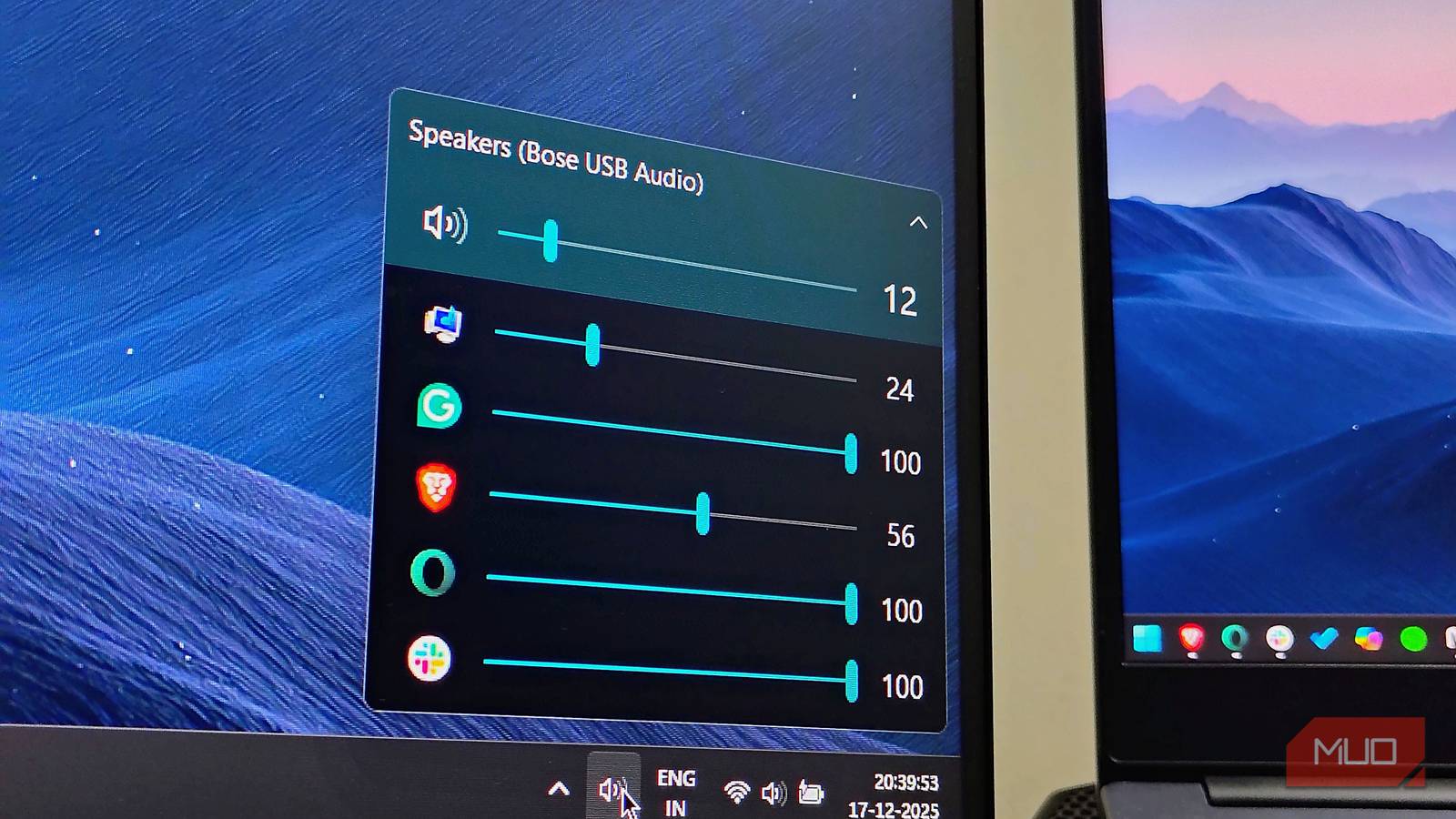 Taskbar Volume Slider I replaced the Windows volume mixer with this app and it's so much better