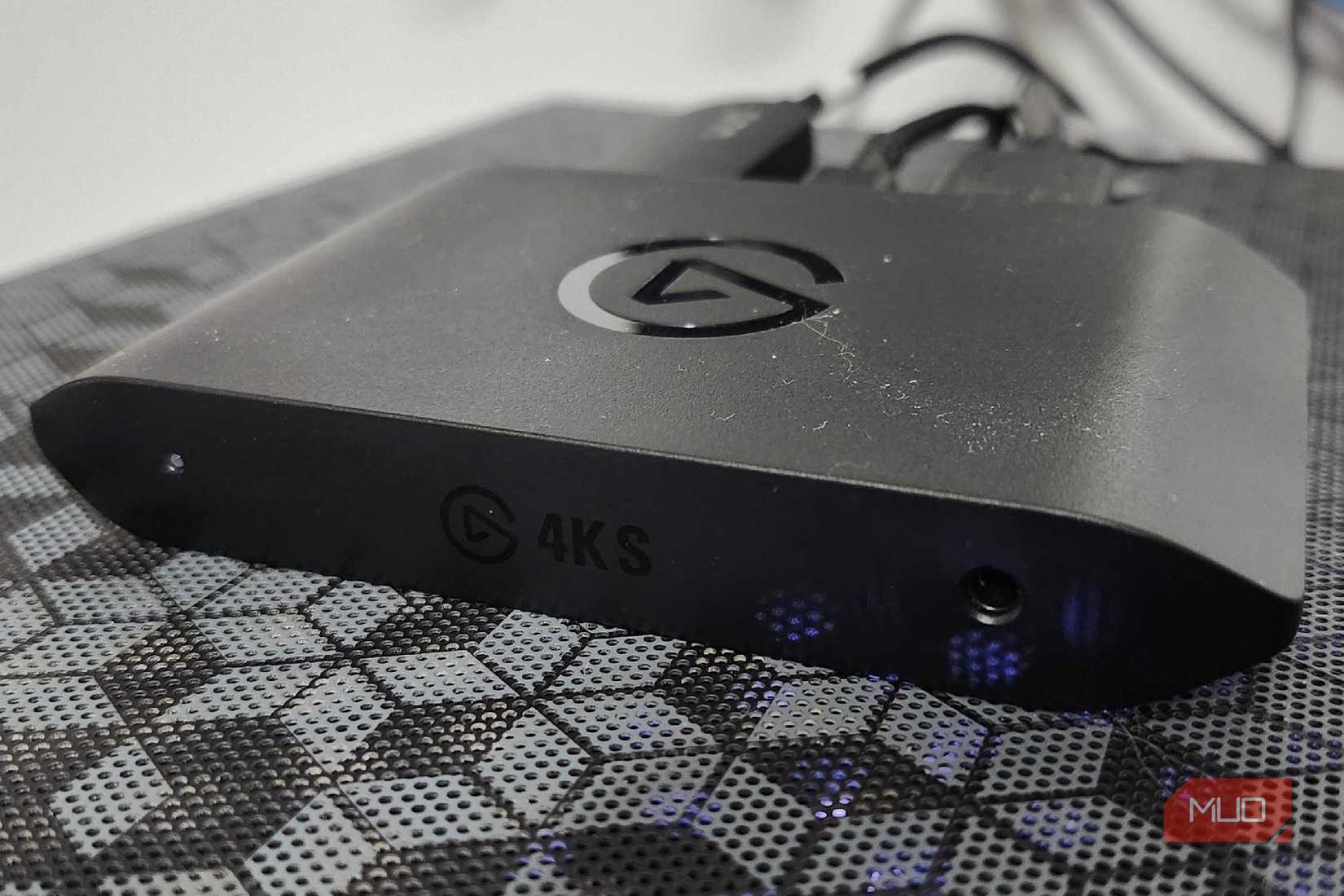 El Gato 4K S on top of my PC