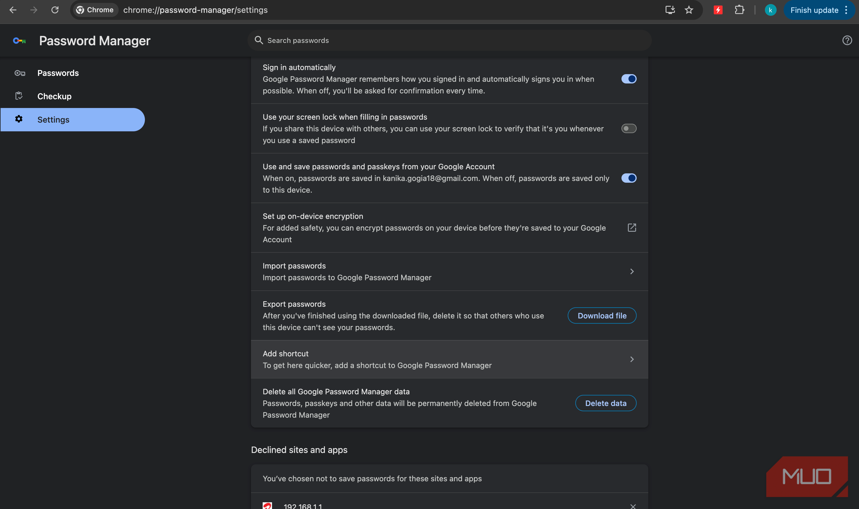 I replaced Chrome’s password manager with this free tool and it’s night ...