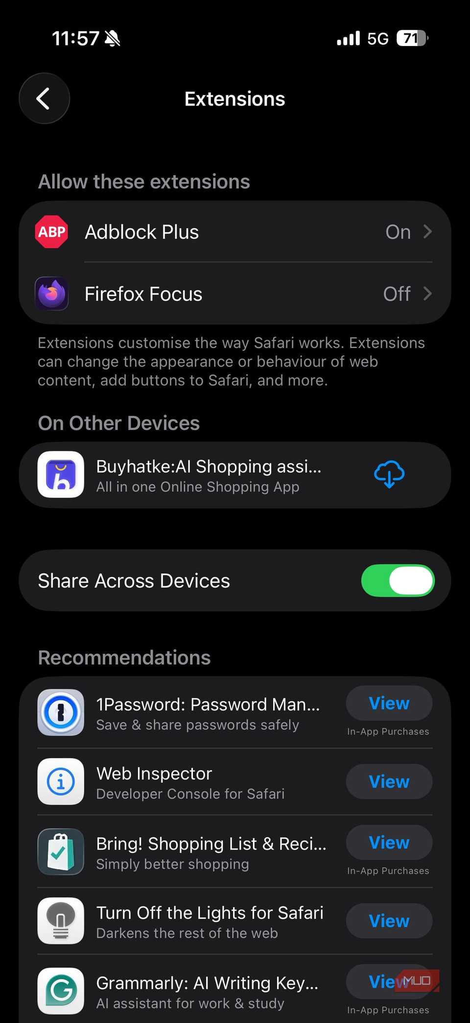 I combined Safari with Firefox Focus, and it’s the perfect browser