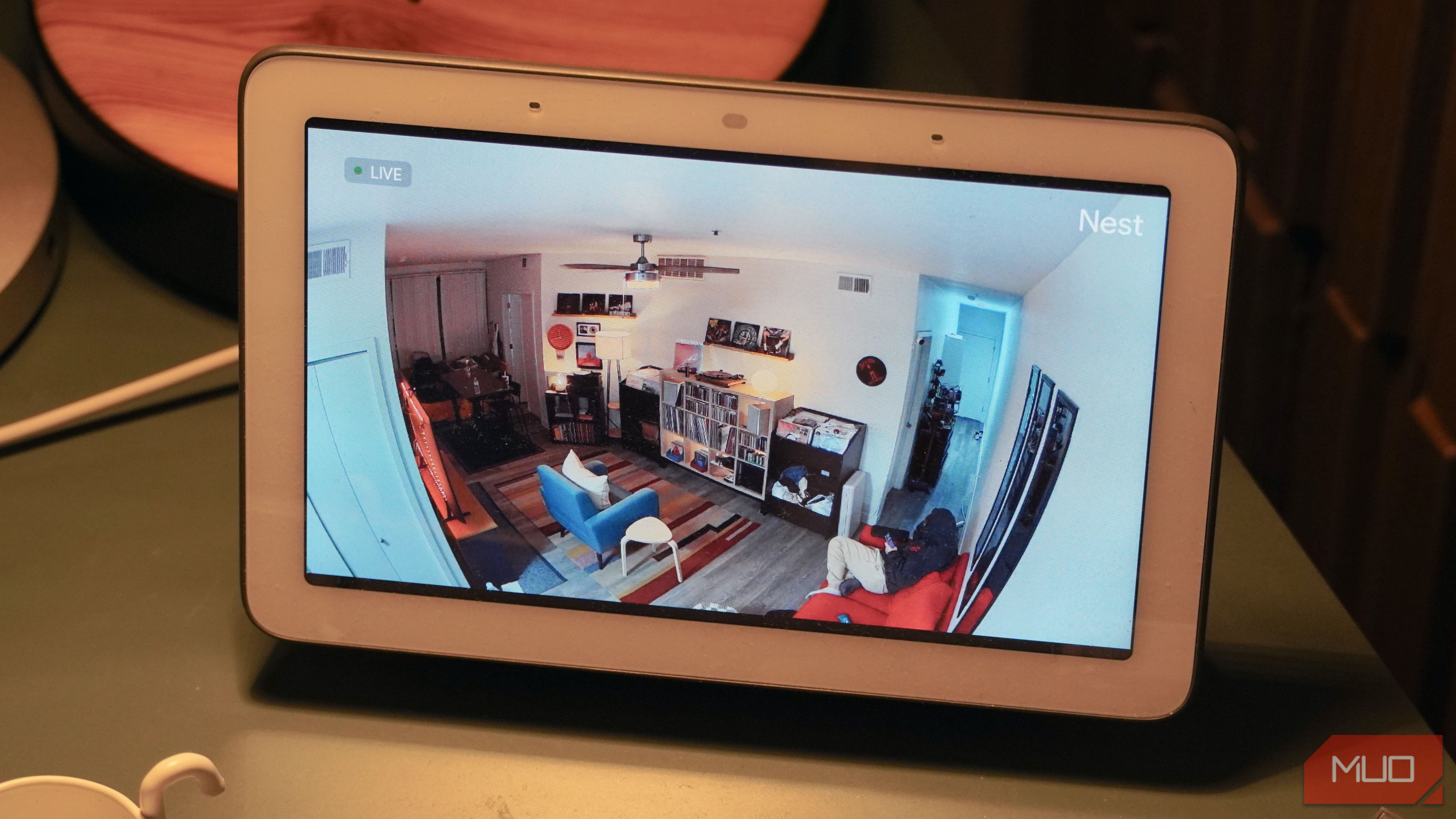The views from the Nest Cam Indoor.