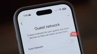 Guest network settings for the Google Nest Wi-Fi Pro.