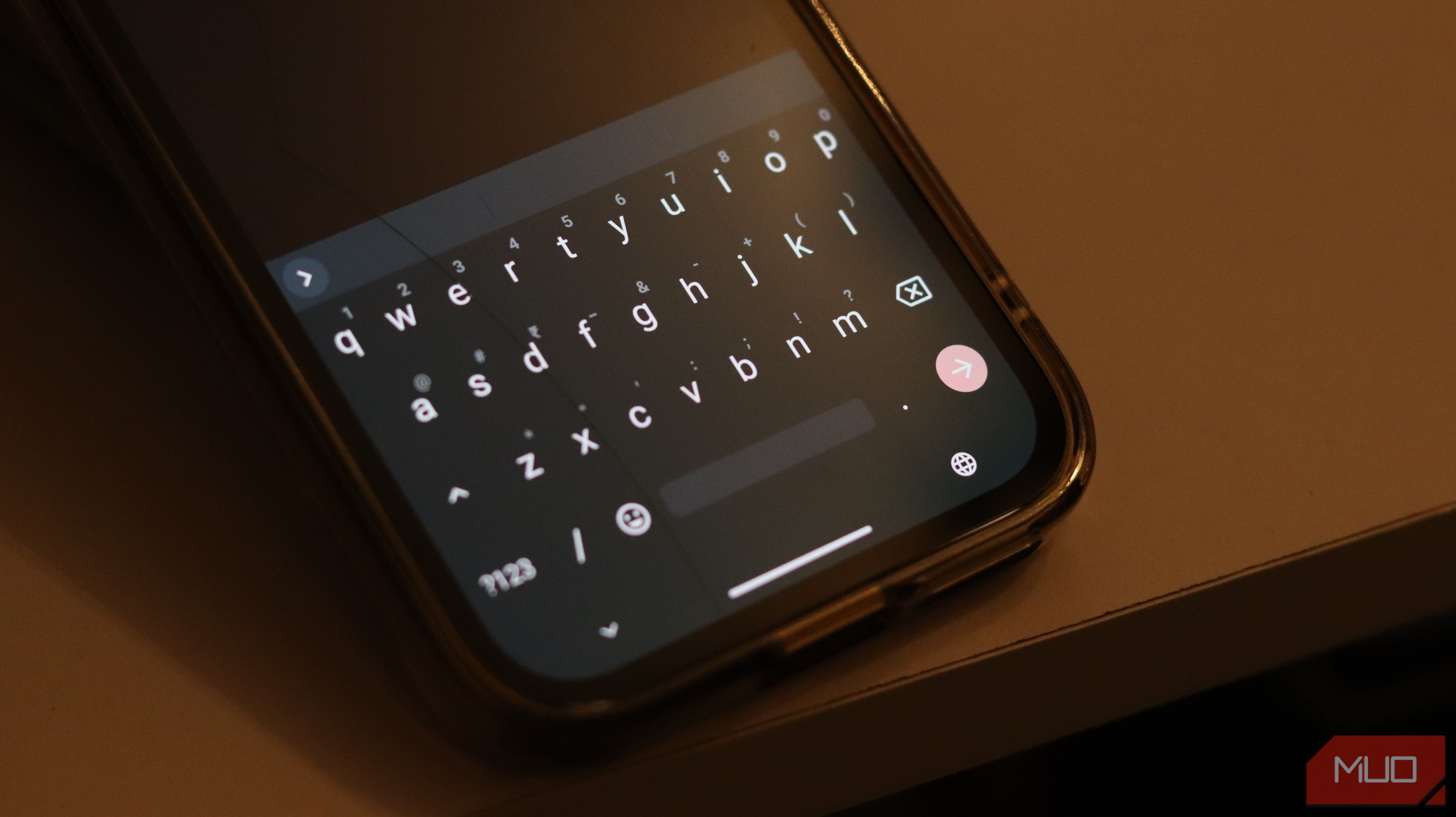 Heliboard running on Android.