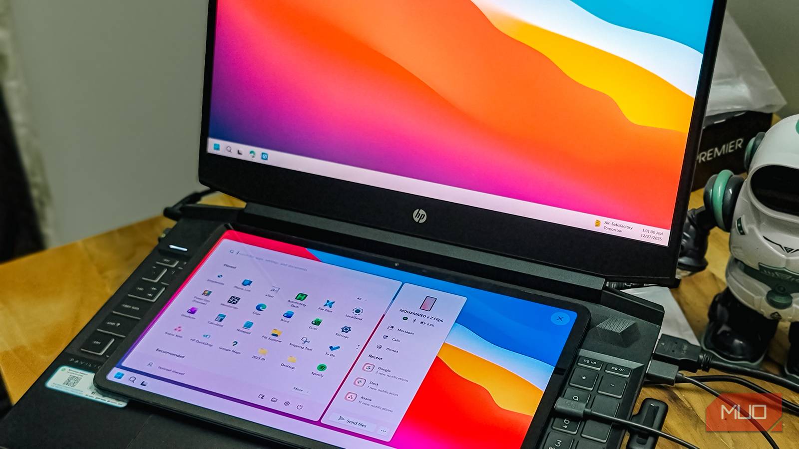 I turned my old Android tablet into a second monitor for free
