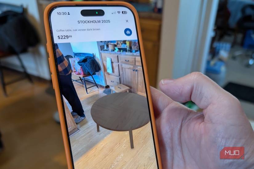 An LiDAR example on an iPhone Pro 17 Max.