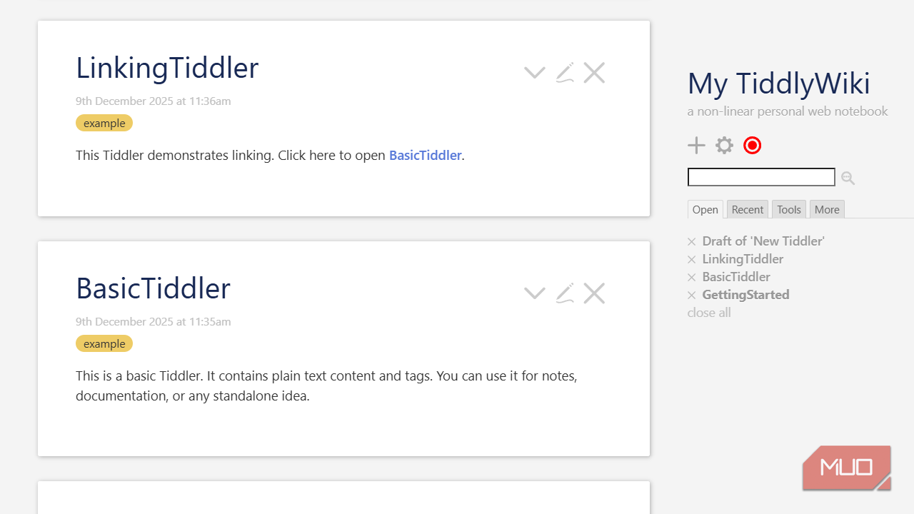 Tiddler Textmap I built a personal knowledge base without using Notion or Obsidian