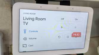 Living Room TV Remote Nest Hub