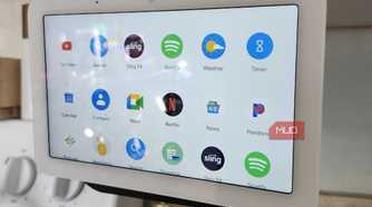 Menu Nest Hub Alternate Angle