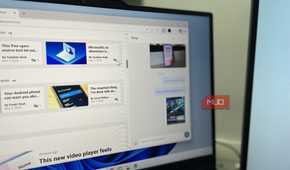 Microsoft Edge browser opened on a Windows laptop