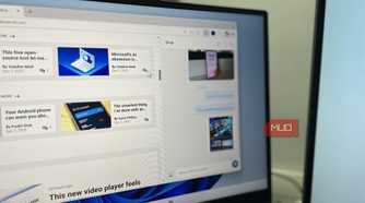 Microsoft Edge browser opened on a Windows laptop