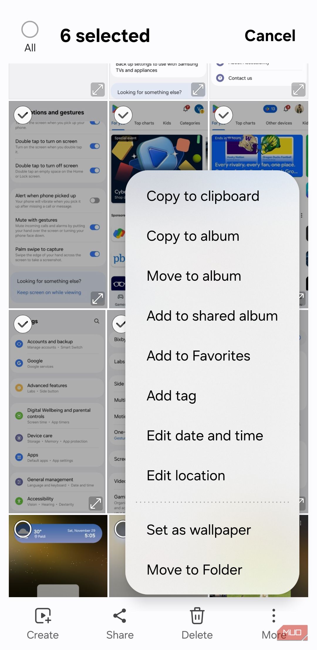Первоначальная настройка Secure Folder в One UI