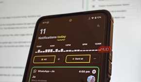 Notification history with count in BuzzKill app.