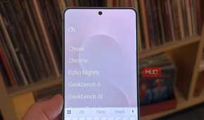 App search in Olauncher.
