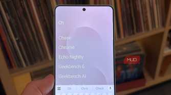 App search in Olauncher.