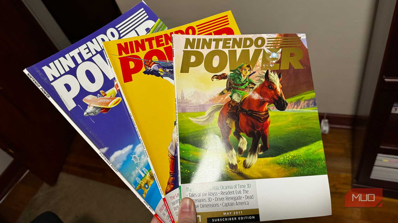 Revistas antiguas de Nintendo Power