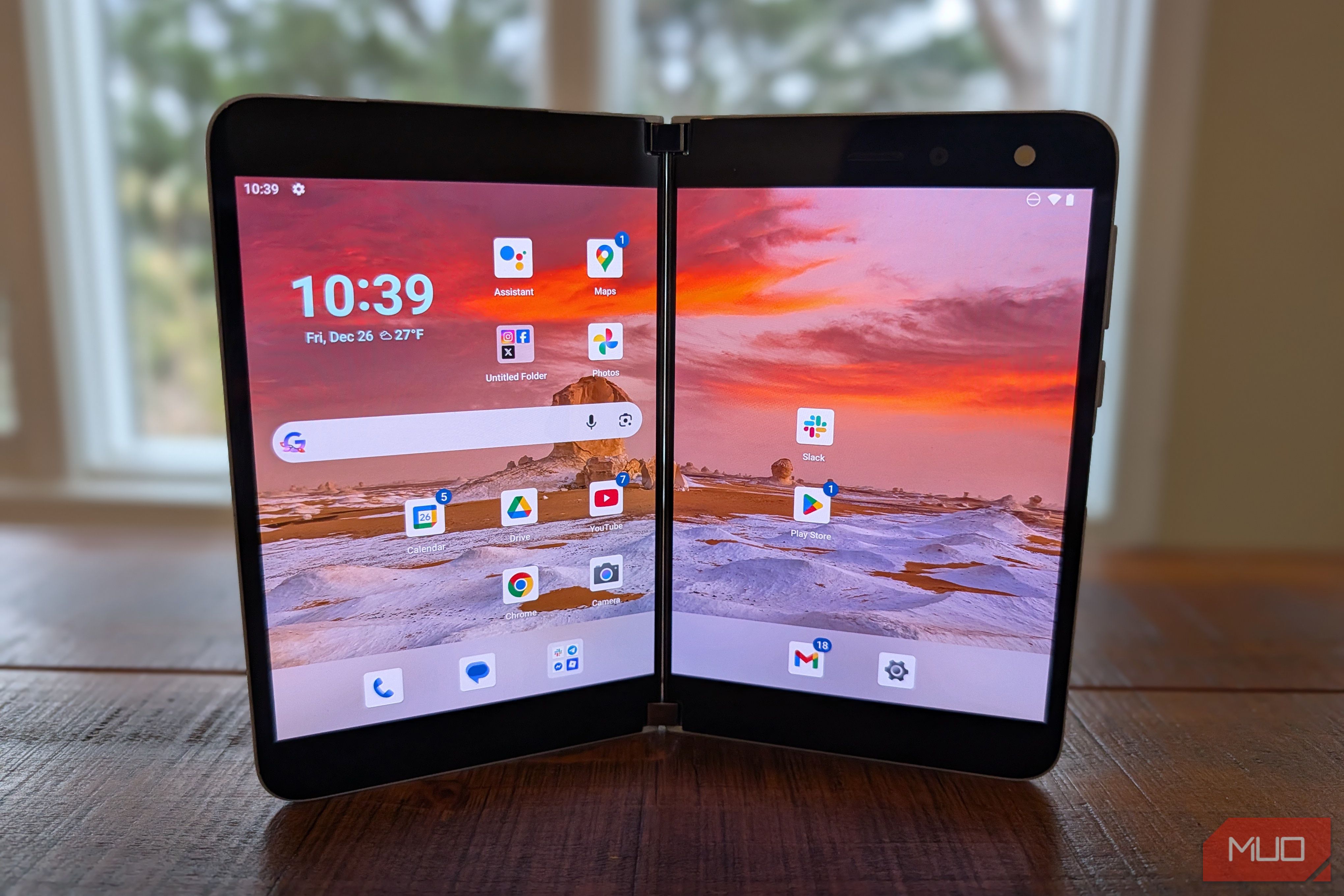 Foldable phones are cool, but this type of dual screen device is better