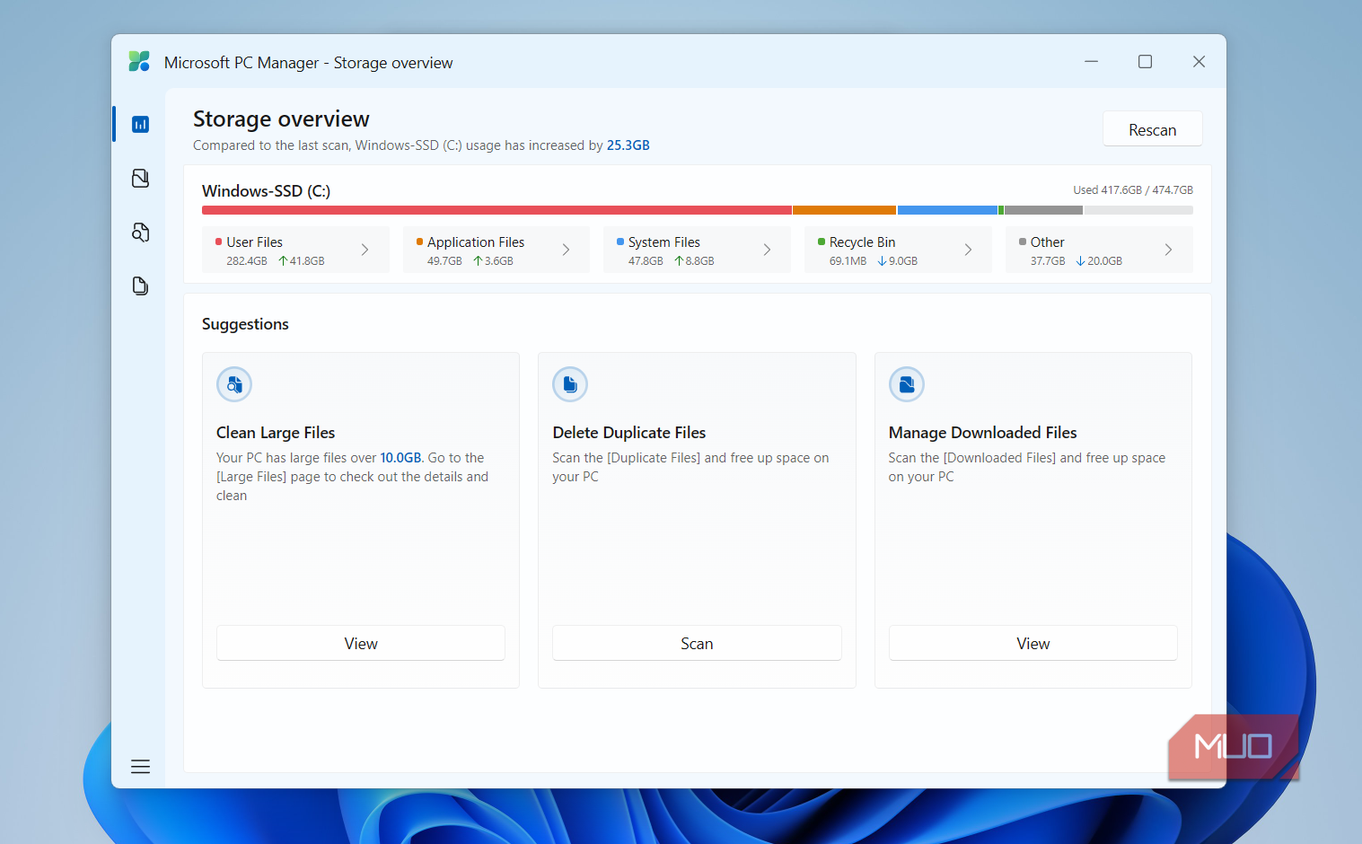 Storage Manager Pc I replaced CCleaner with this free app from Microsoft