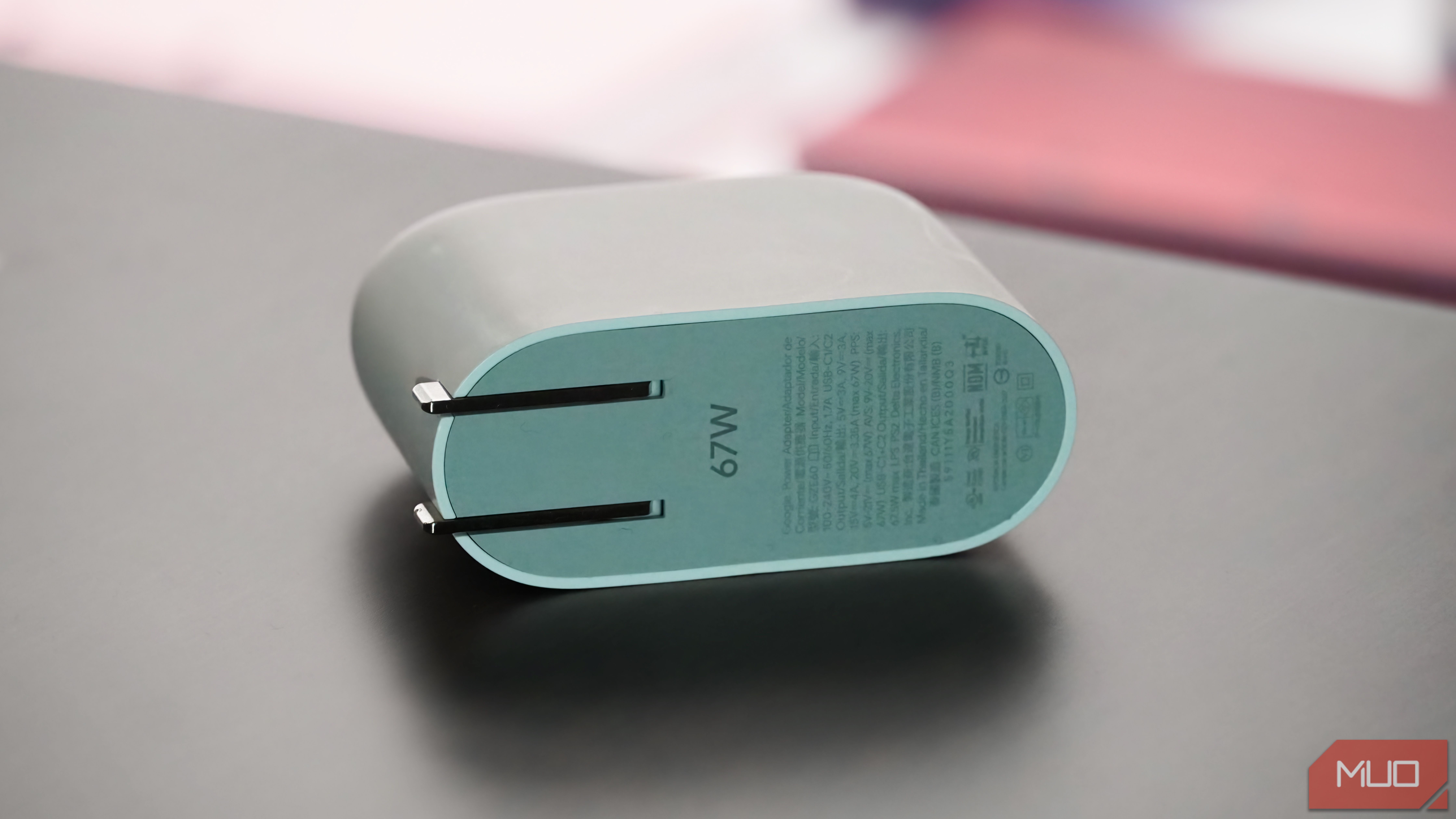 The 67W Pixel charger with AVS and PPS.