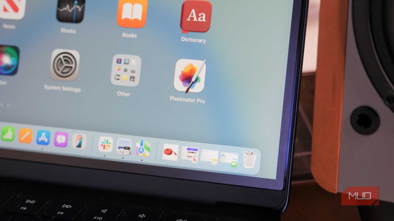 The Pixelmator Pro icon in a Mac launchpad.