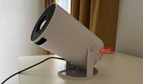 One side of the Magcubic Auto Keystone Mini Portable Projector