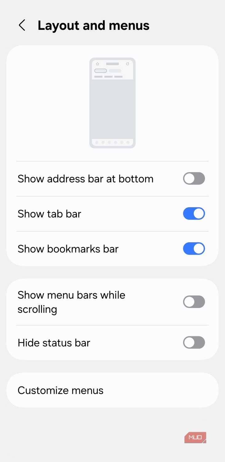 Samsung Browser Layout Android This browser is better than Chrome and you can install it on any ...