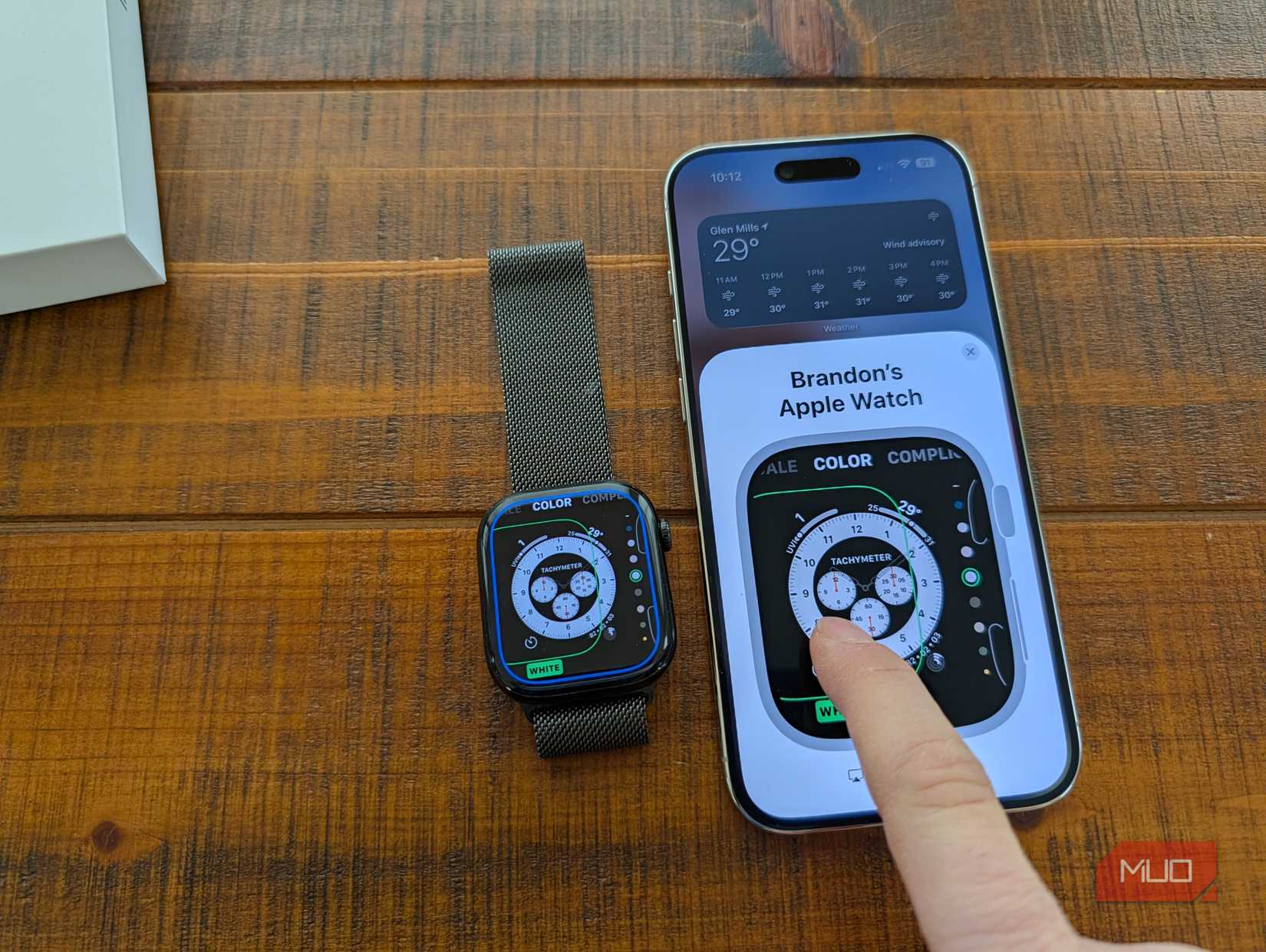 Using the Tachometer Watch Face