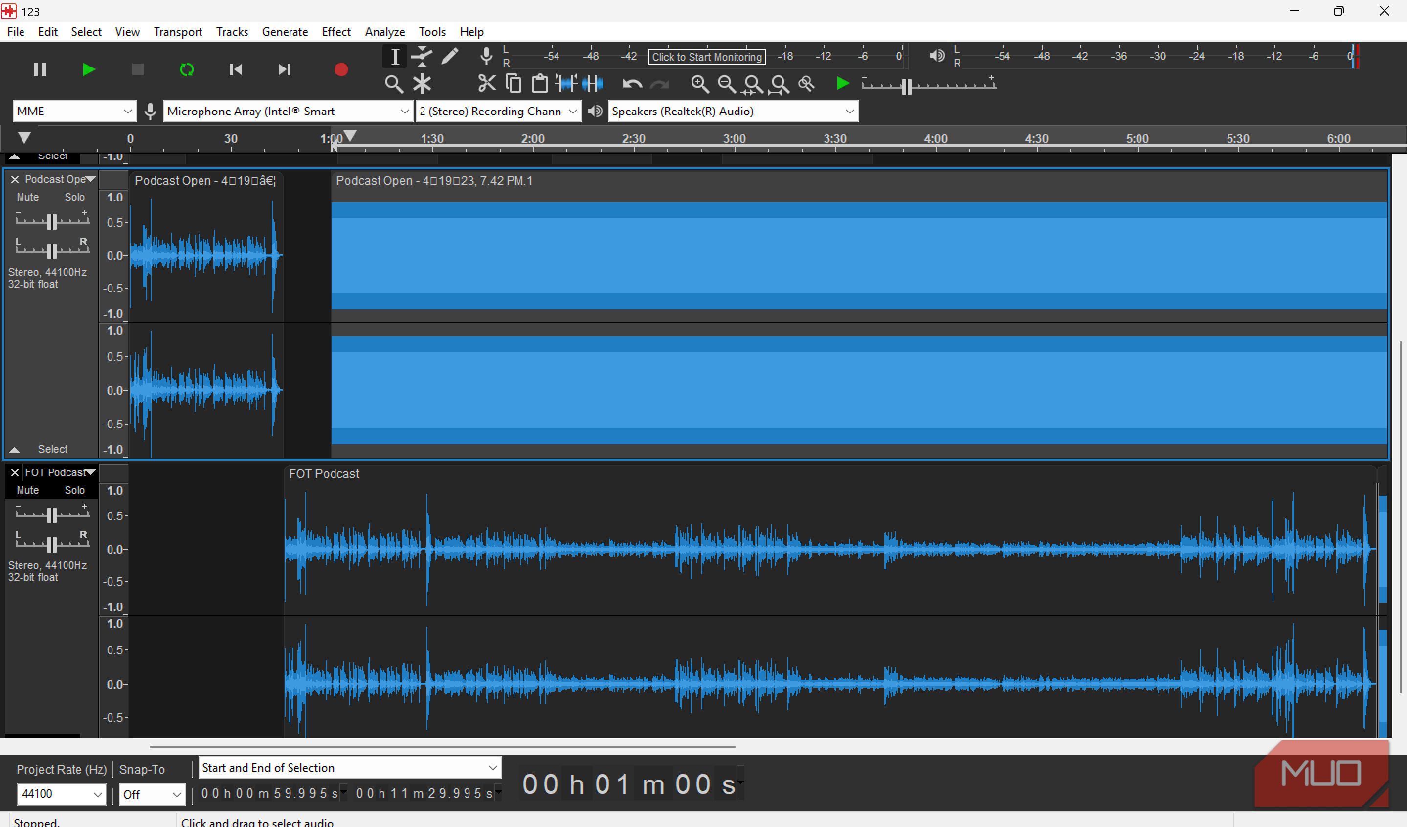 Audacity was too clunky, so I switched to this modern open-source audio ...