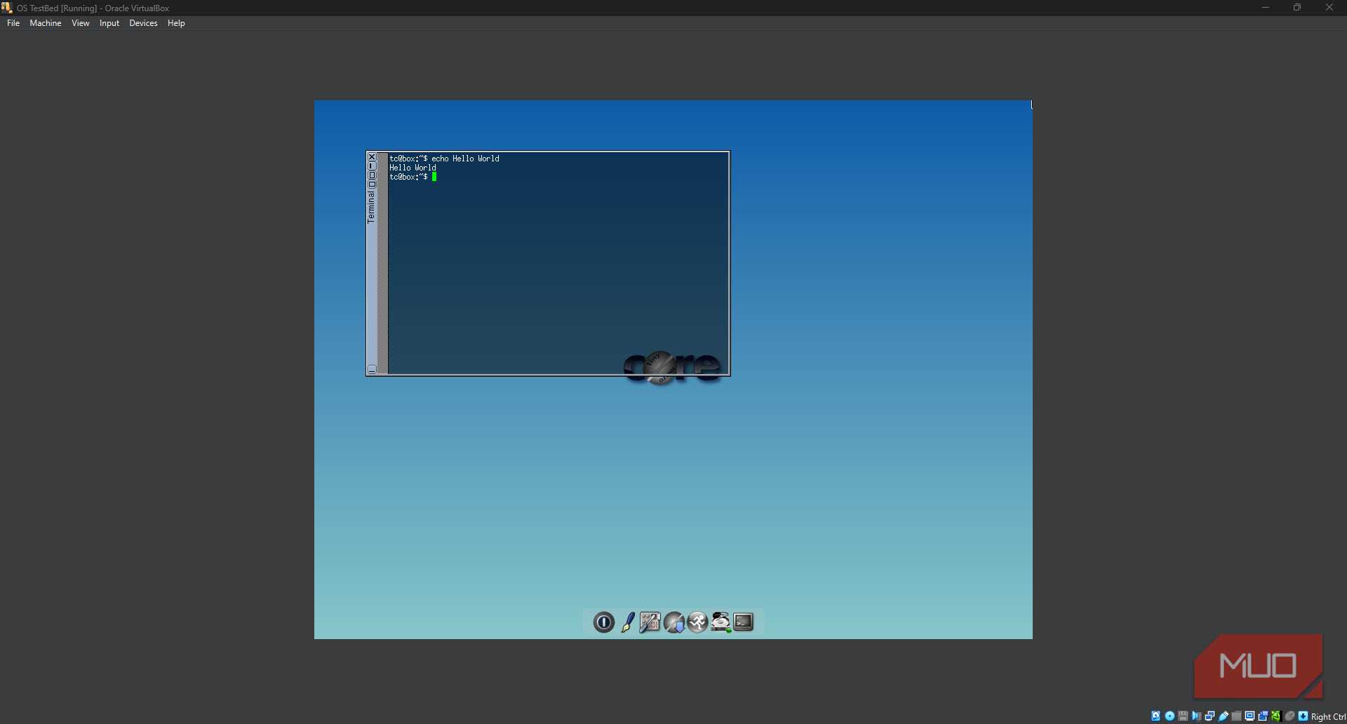 Tiny Core Linux Desktop View 7 operating systems you should try on your virtual machine this weekend
