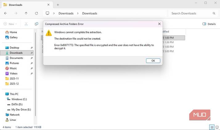 Encrypted File Source Code Windows 3 easy ways to encrypt files instantly on Windows (no accounts needed)