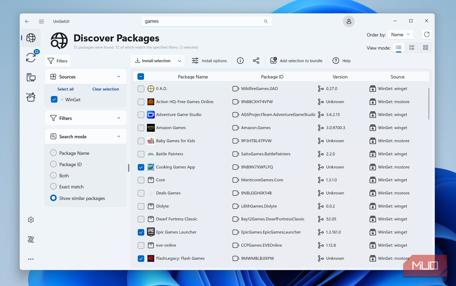I replaced the Microsoft Store with this powerful open-source package ...