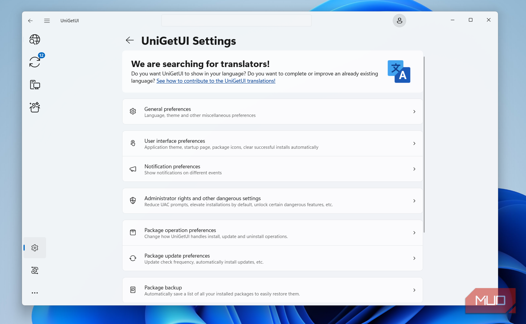 I replaced the Microsoft Store with this powerful open-source package ...