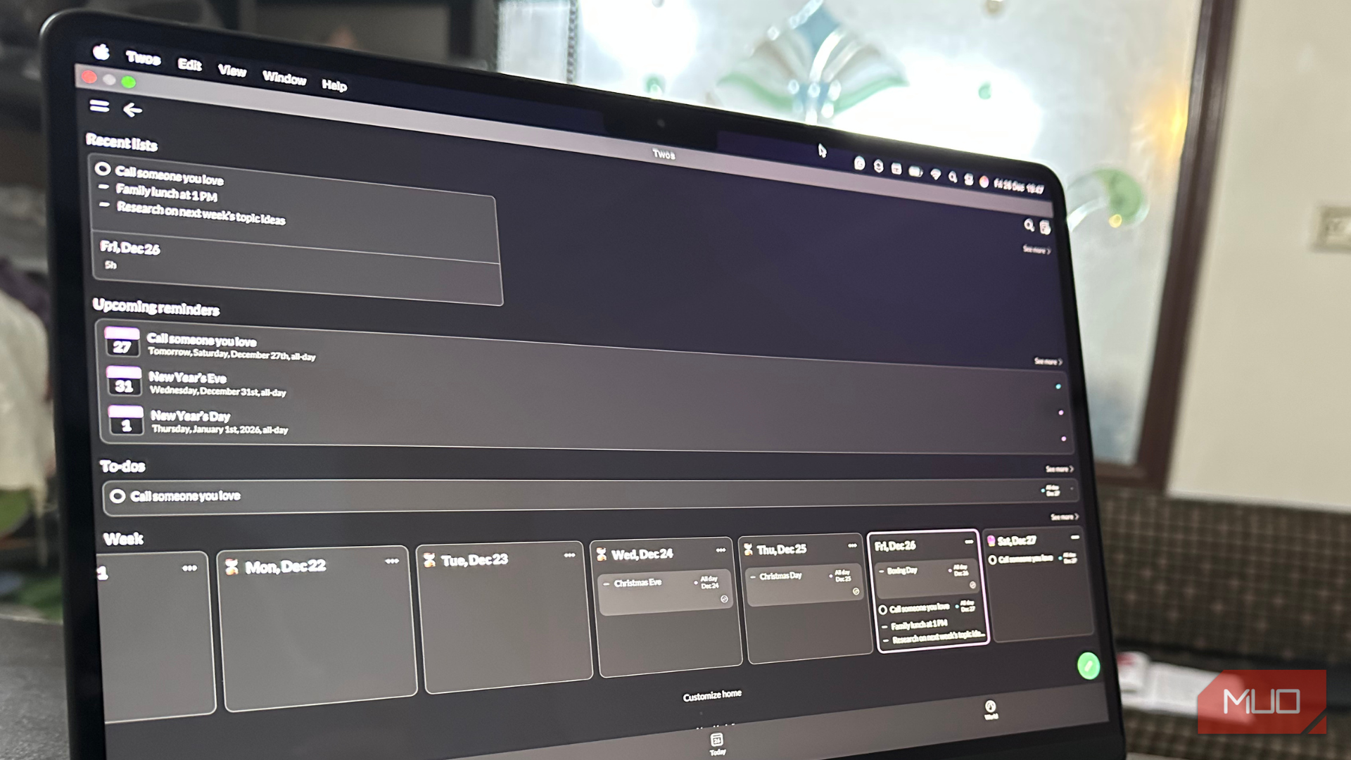 Using Twos on a MacBook