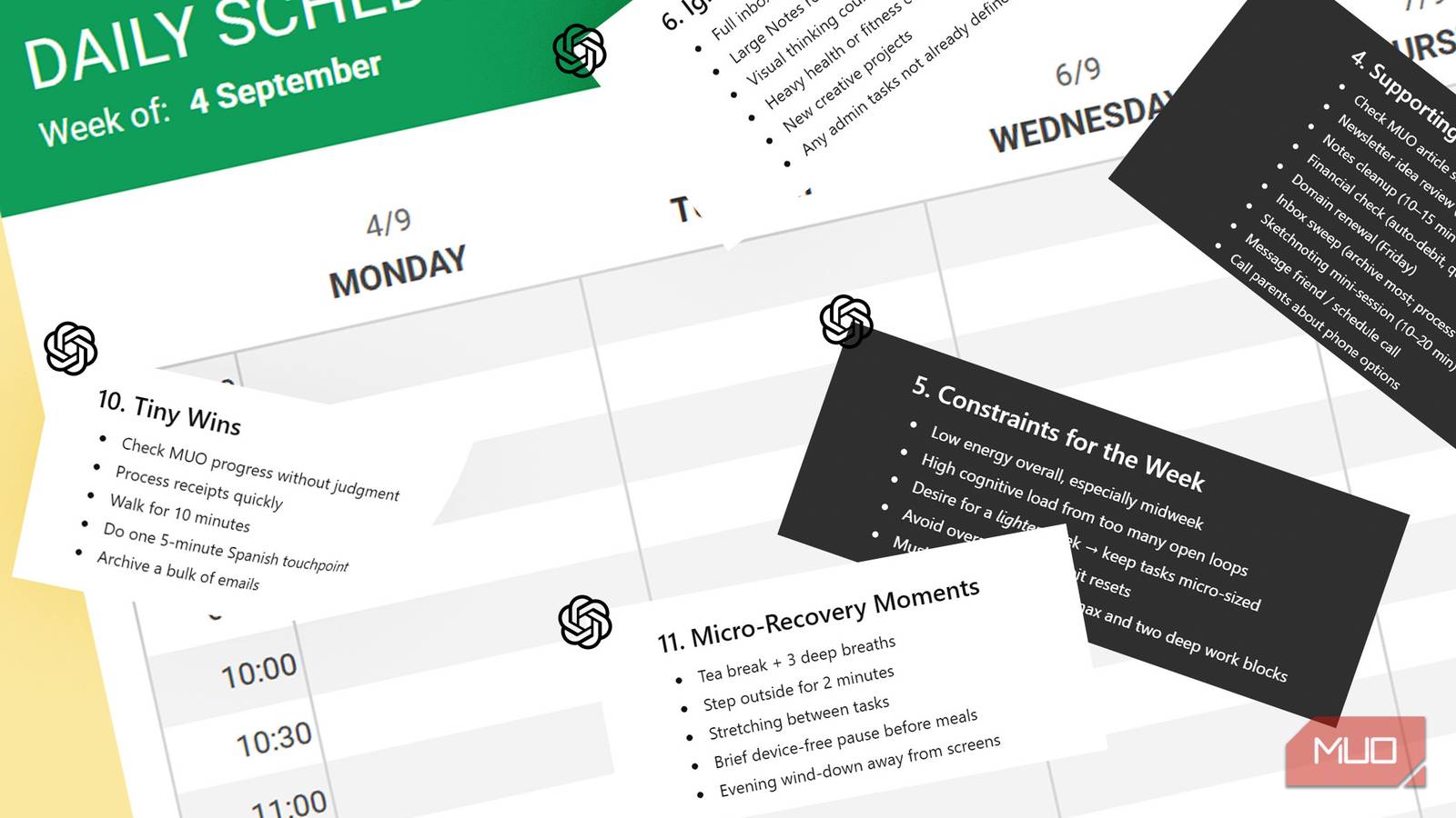 I created a weekly planning system that takes 10 minutes and actually works I created a weekly planning system that takes 10 minutes and actually works