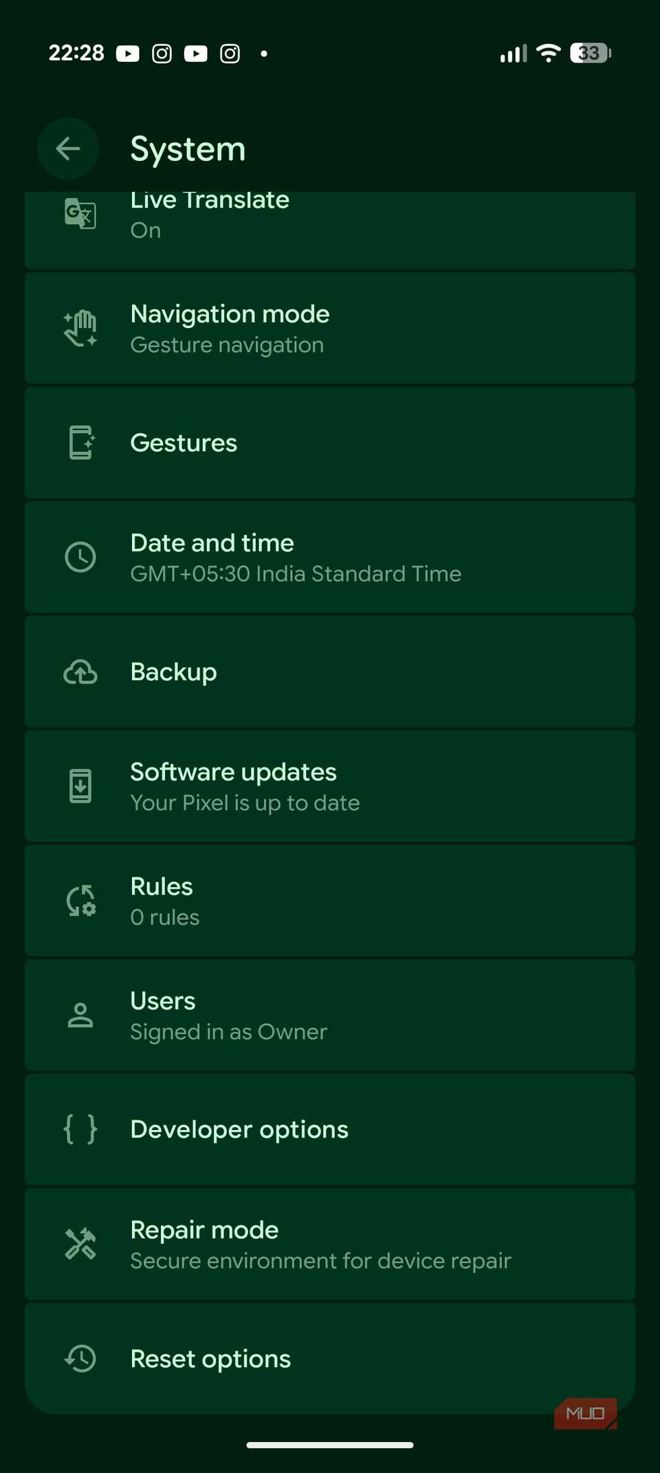 I added this button to my Quick Settings and now I have total privacy