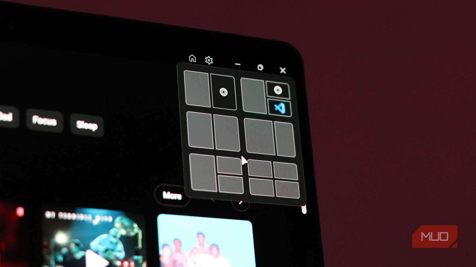 উইন্ডোজ 11 স্ন্যাপ লেআউট।