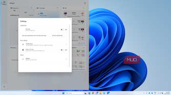 Windows 11 Widgets panel settings