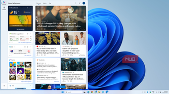 Windows 11 Widgets panel